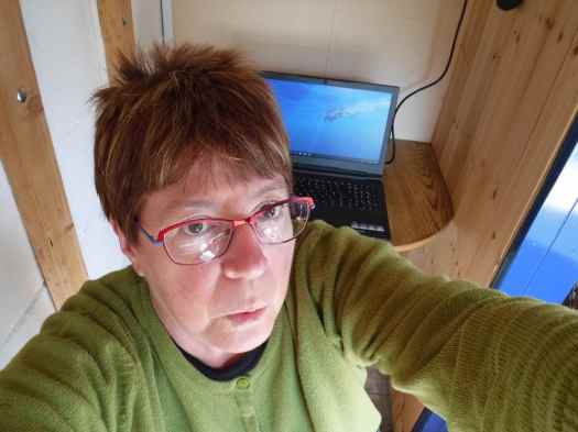 Selfie in the garden room